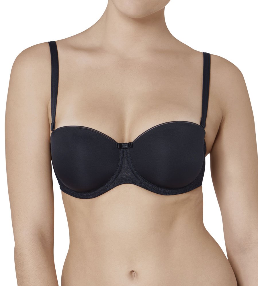 Σουτιέν TRIUMPH Beauty full Essential WDP Strapless C-D-E CUP 10167794-0004 μαύρο