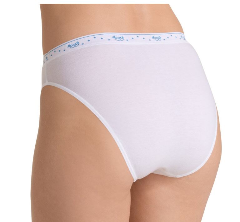 Γυναικείο εσώρουχο Sloggi 100 Tai Cotton 10198073-0003/03 Λευκό
