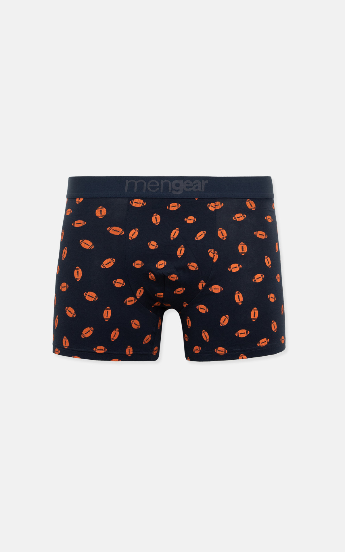 Ανδρικό Εσώρουχο Boxer βαμβακερό 2Pack Rugby Mengear Minerva 96-29468-247 MARINE-RAF