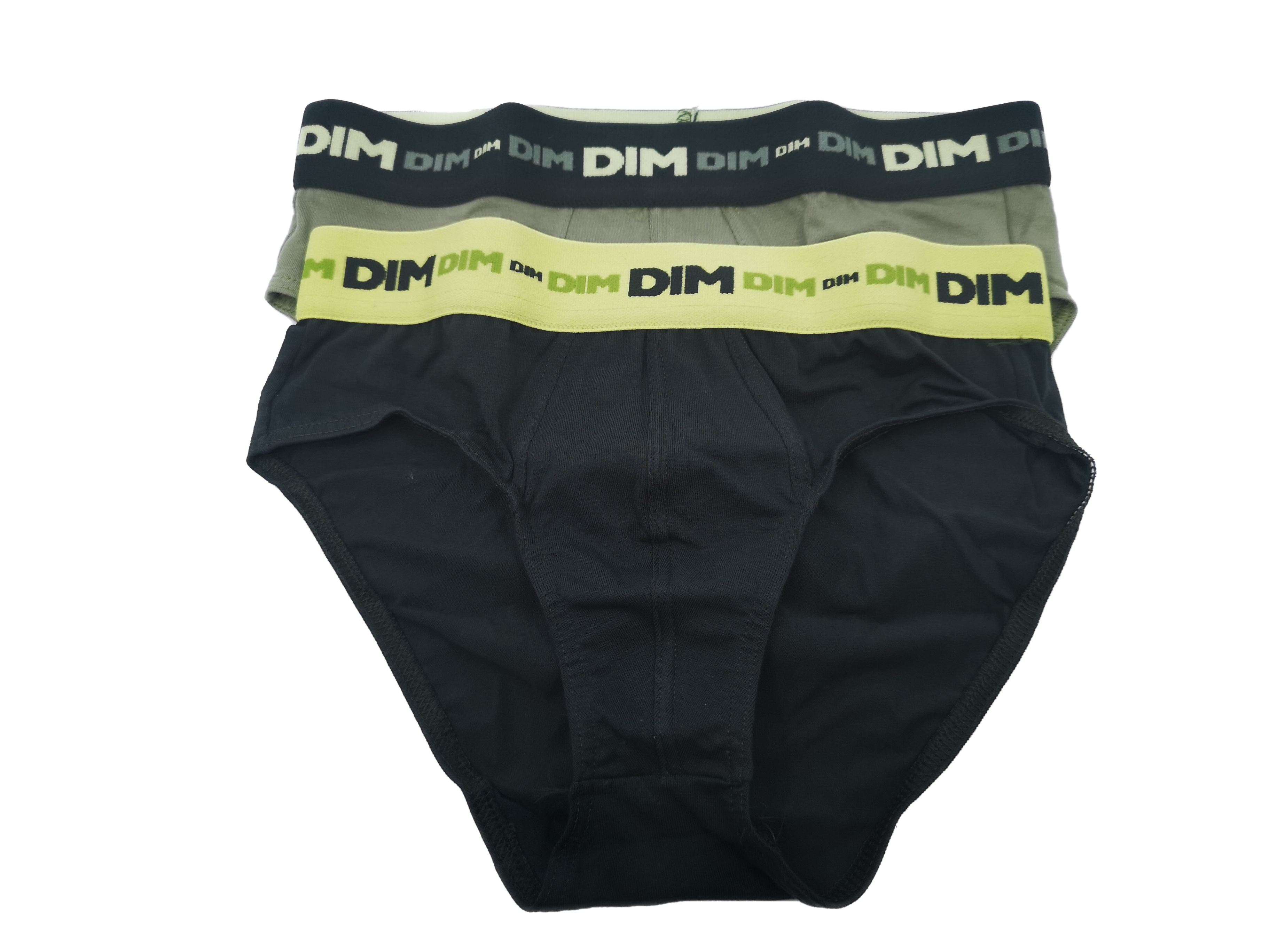 Ανδρικό εσώρουχο σλιπ 2Pack Dim 6493-169 Χακί/Λαδί