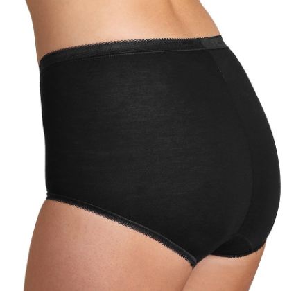 Γυναικείο εσώρουχο Sloggi 10005037 Cotton Maxi-Μαύρο