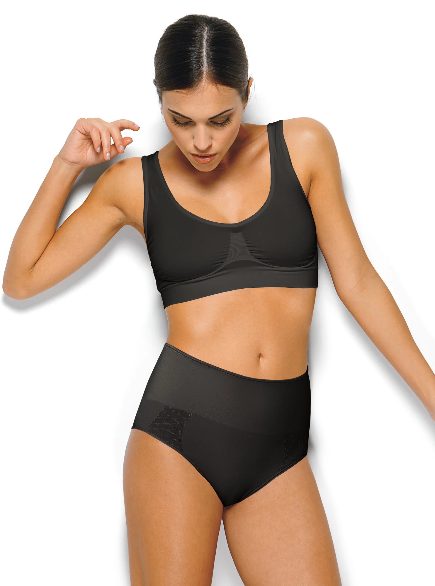 Γυναικείo Λαστέξ Σύσφιξης Intimidea SLIP bodyeffect oro  311300 Μαύρο