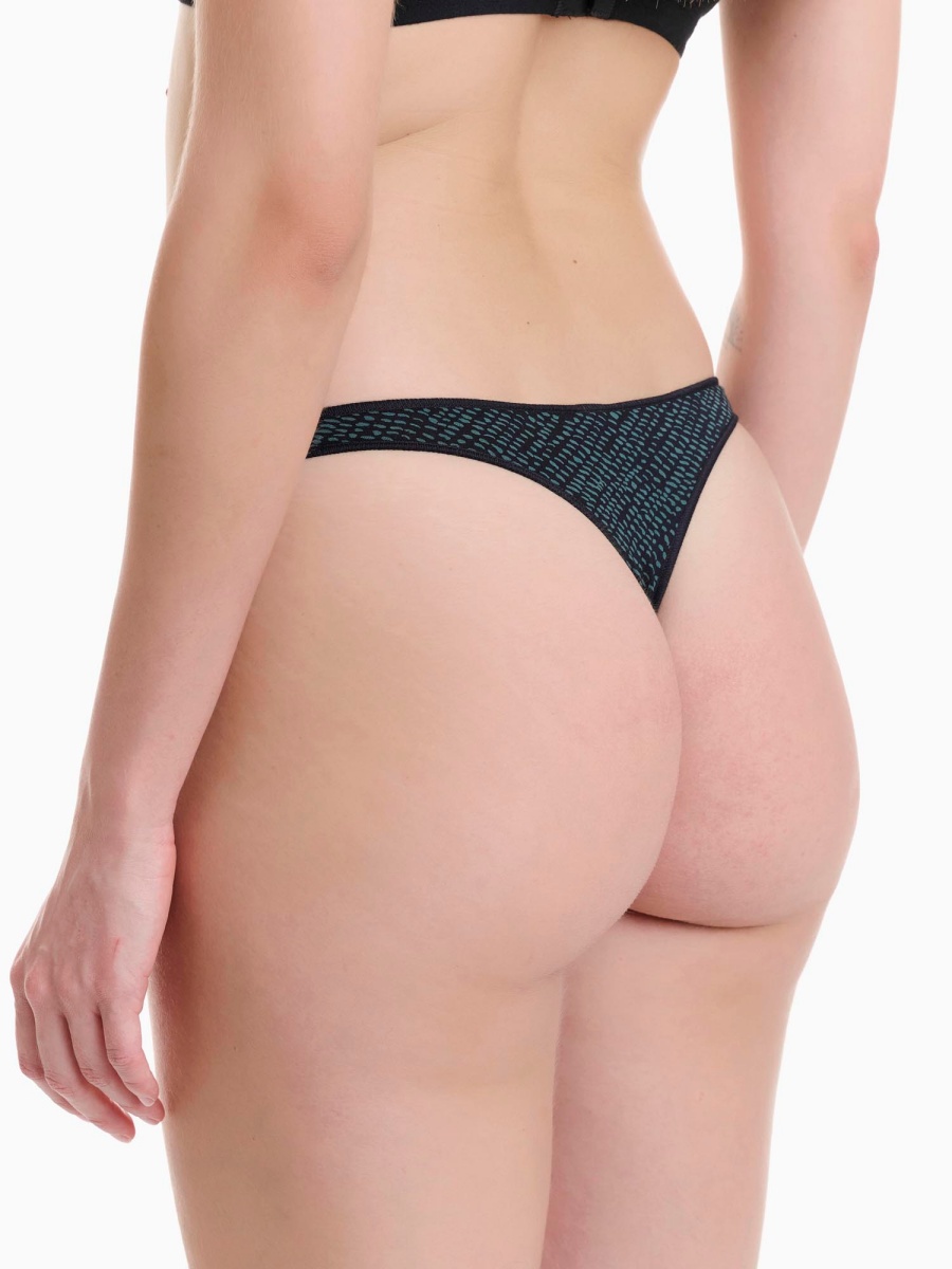 Γυναικείο Εσώρουχο 2Pack Bamboo THONG WALK W2013-70 ΠΡΑΣΙΝΟ