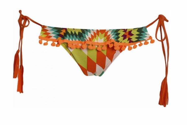 Γυναικείο μαγιό Bikini Bottom BLUEPOINT 706553-13 ORANGE