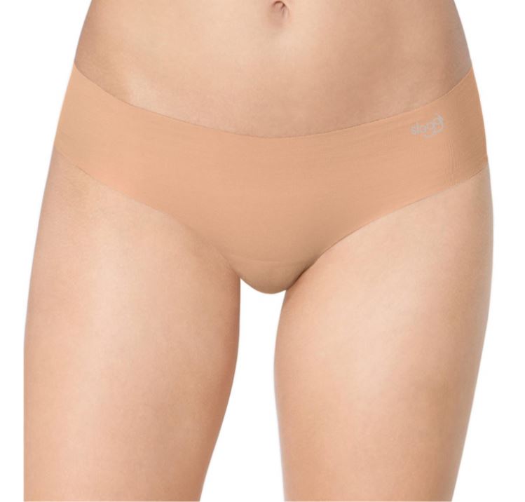 Γυναικείο εσώρουχο χωρίς ραφές Sloggi Zero Light Microfibre Hipstring 2 PACK 10184928-00SH Μπεζ  