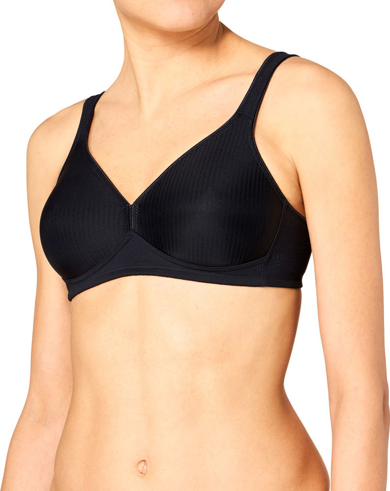 Σουτιέν χωρίς μπανέλα Χωρίς Ενίσχυση Triumph modern soft+cotton N 10186008-0004/04 Μαύρο