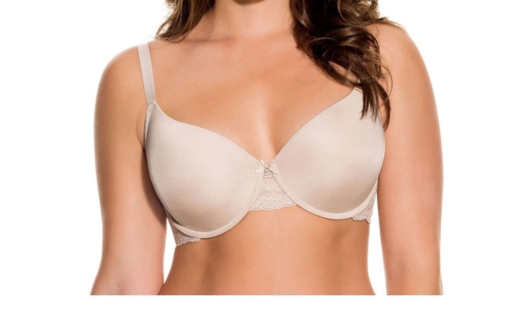 Σουτιέν Dorina Bra Adele-3 D17165A με μπανέλα D Cup-Μπεζ