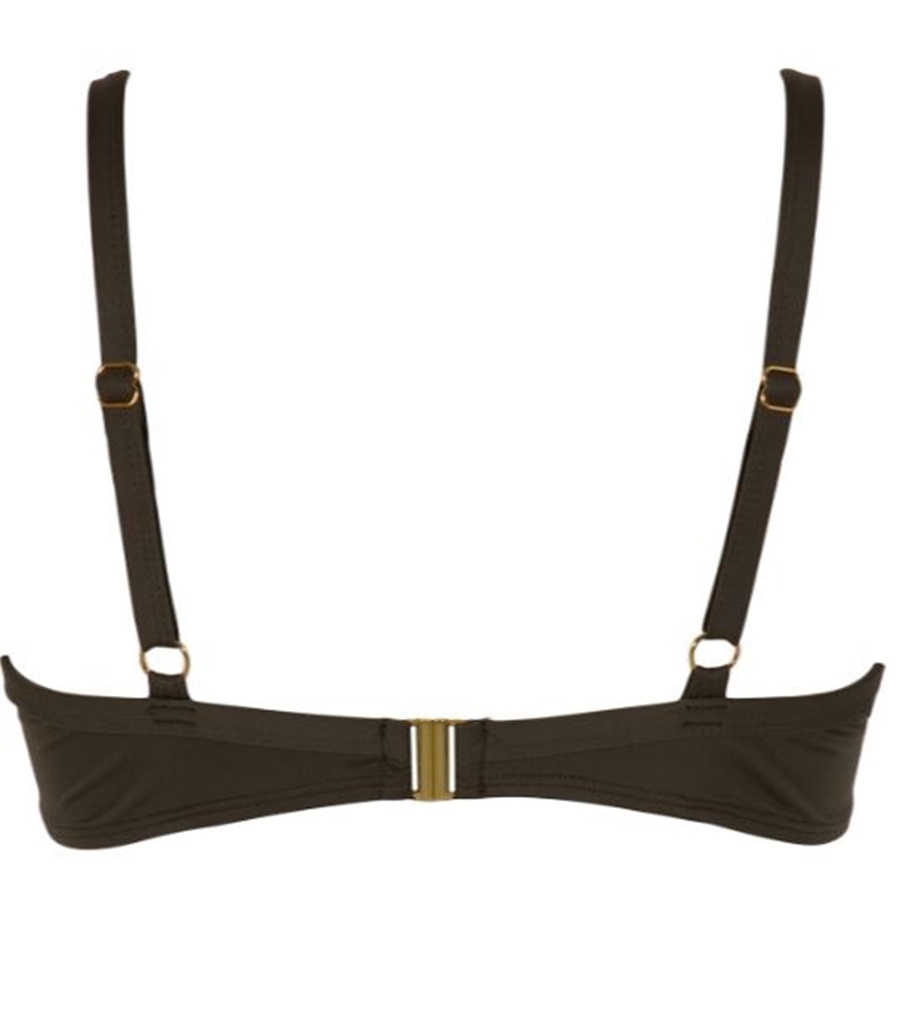 Γυναικείο Μαγιό Bikini Top D Cup BLUEPOINT 806698D-15 Χακί