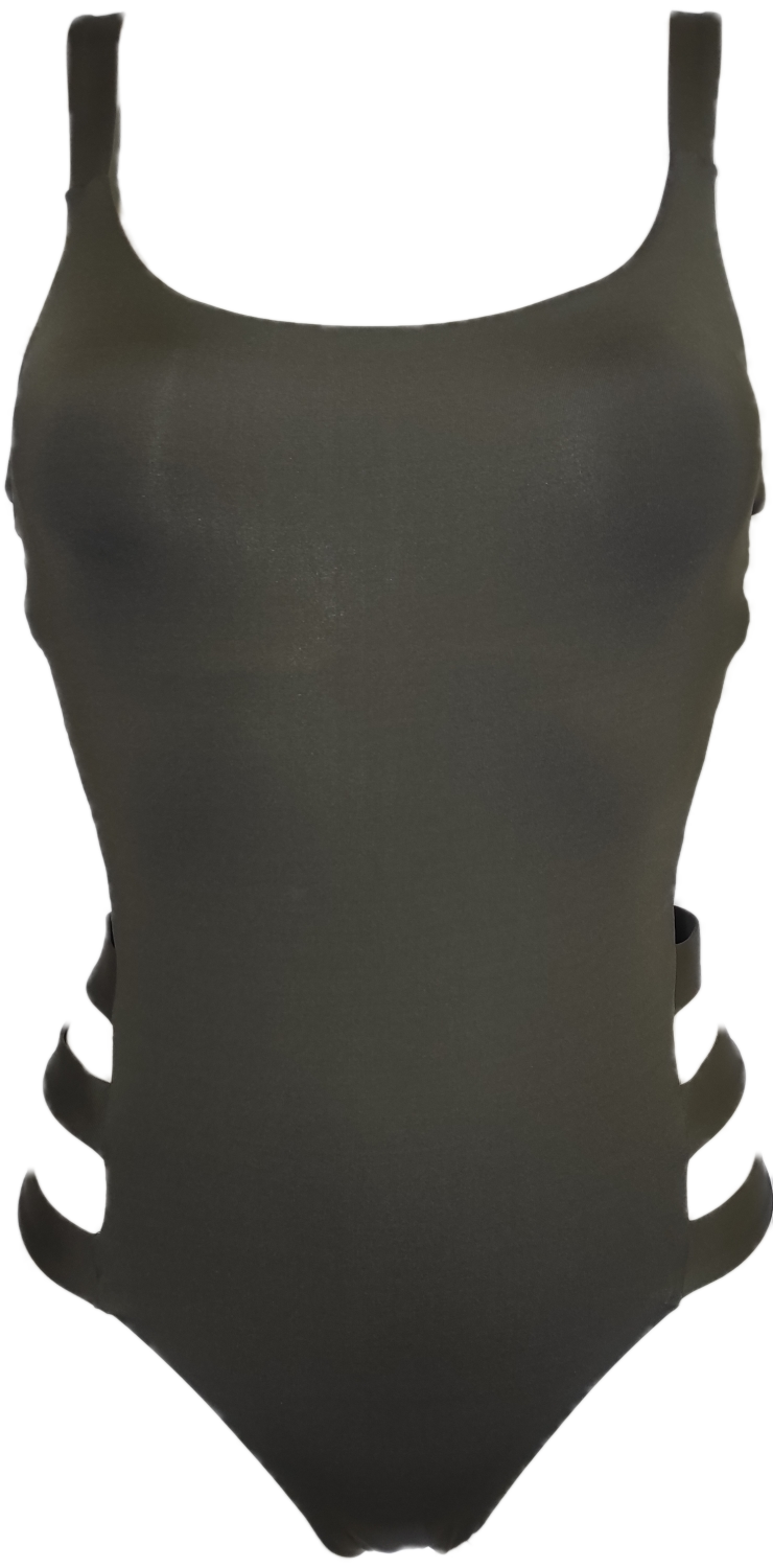 Γυναικείο ολόσωμο μαγιό Bluepoint 905895-15 Χακί
