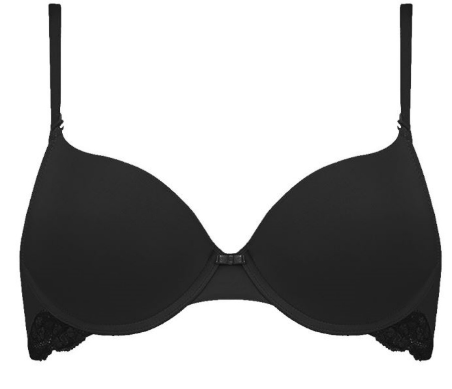 Γυναικείο σουτιέν Triumph Lovely Micro WHUM 10186624-6106 Push Up Μαύρο