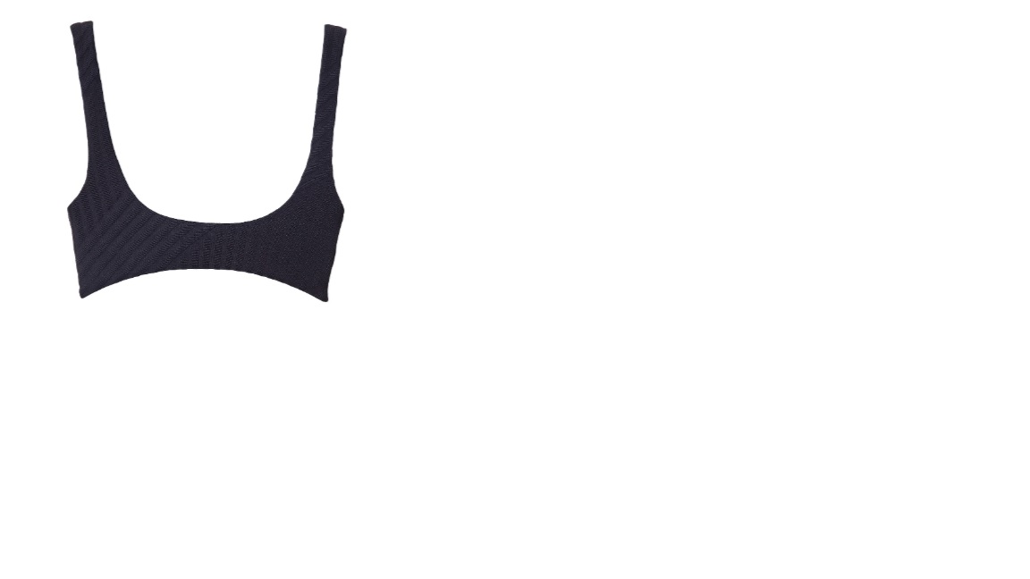 Γυναικείο μαγιό bikini top μπουστάκι  Bluepoint 2006683-02 Μαύρο