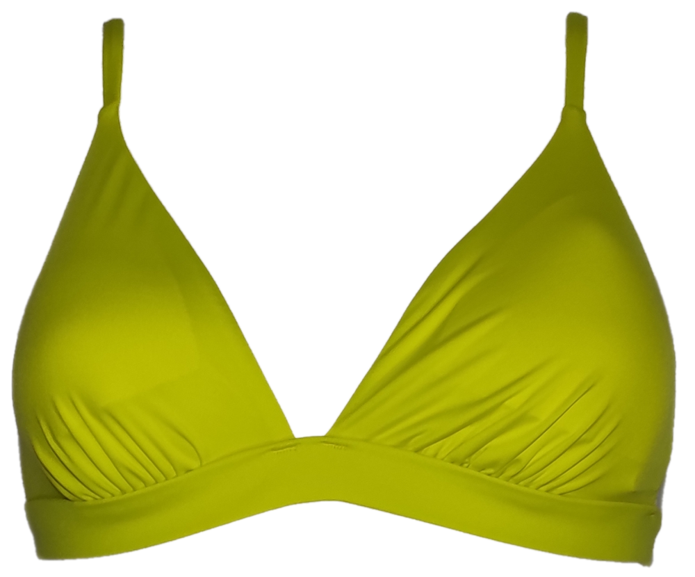 Γυναικείο μαγιό Bikini Top BLU4U 2036678-31 B CUP Κίτρινο
