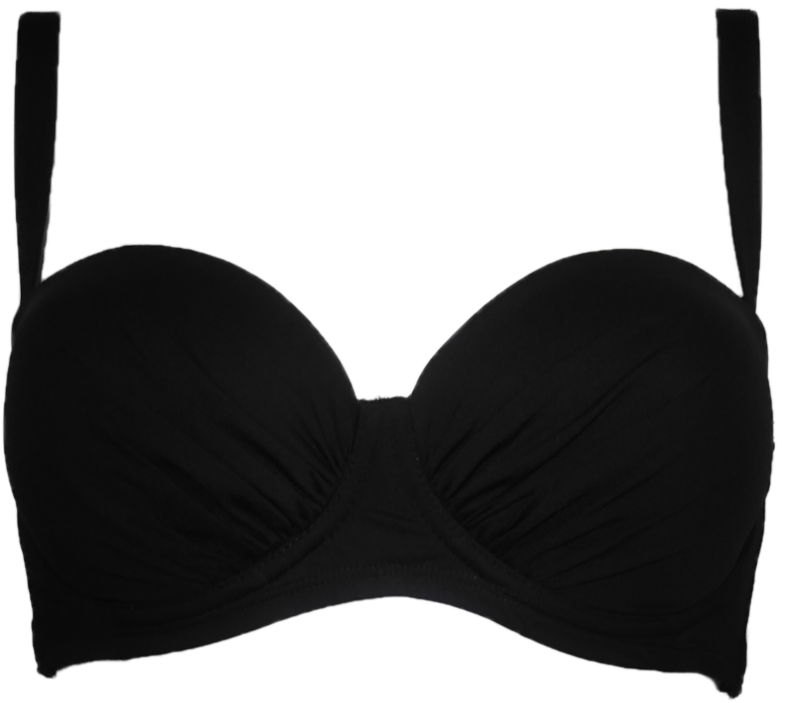 Γυναικείο Μαγιό Bikini Top D Cup BLUEPOINT 2006697D-02 Μαύρο