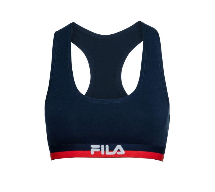 Γυναικείο αθλητικό μπουστάκι FILA FU6048-321 μπλε σκούρο