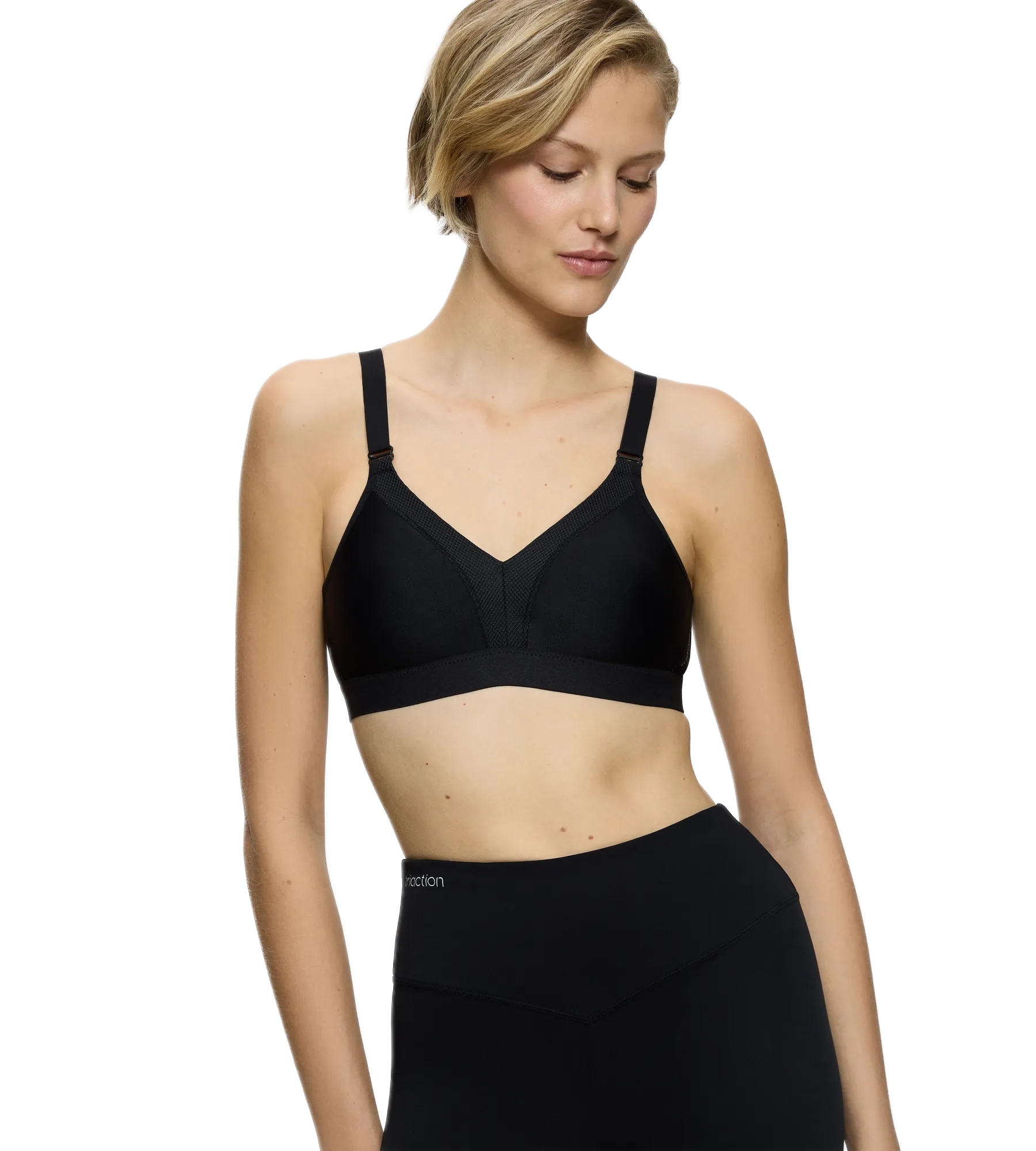 Σουτιέν αθλητικό TRIUMPH triaction Wellness N 10184765-0004 ΜΑΥΡΟ