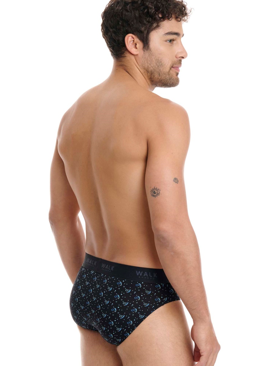 Ανδρικό Εσώρουχο Slip Bamboo Walk W1775-17 ΜΠΛΕ