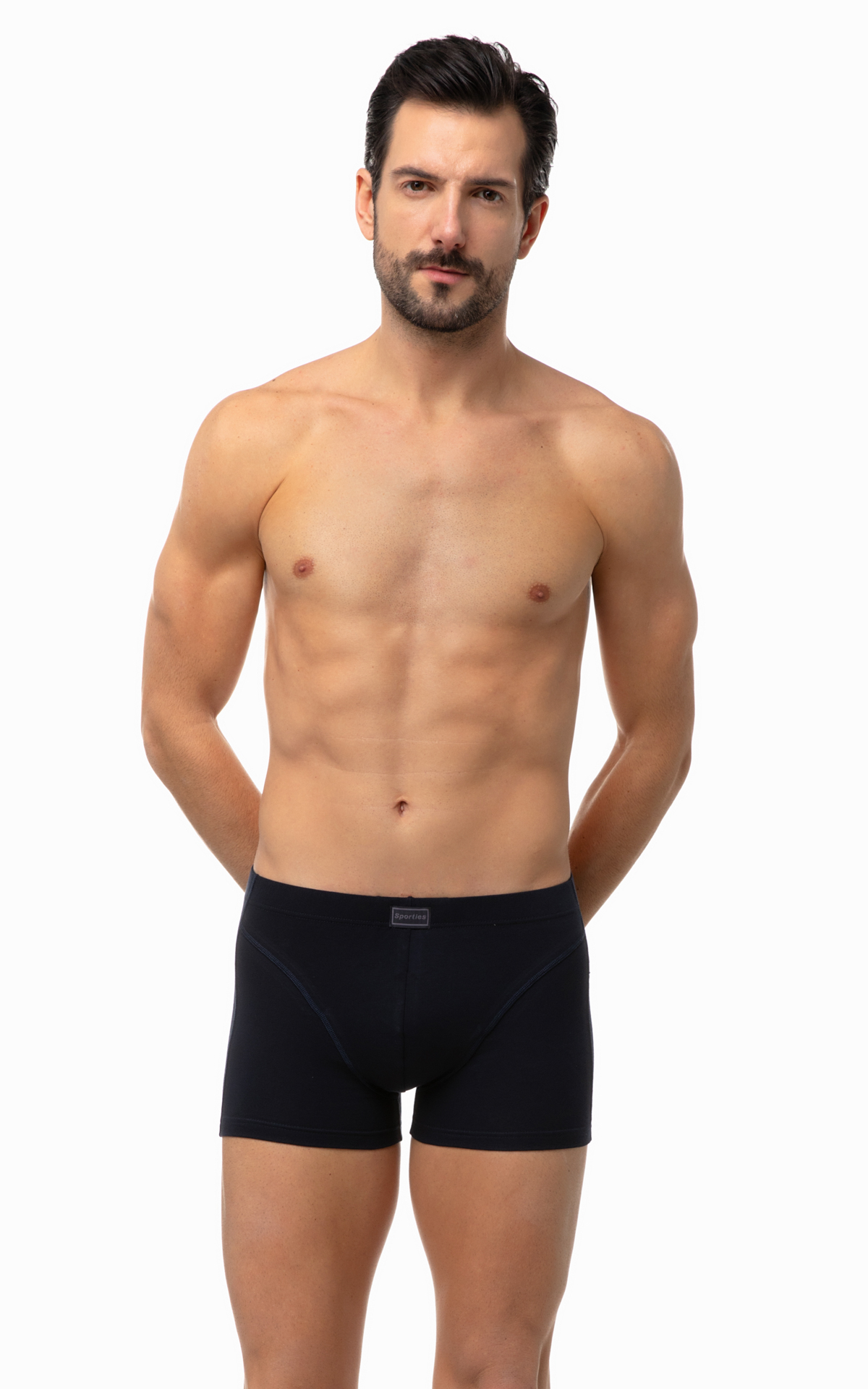 Ανδρικό Εσώρουχο Βαμβακερό Boxer MINERVA SPORTIES 2 Τεμάχια 29303 Μπλε