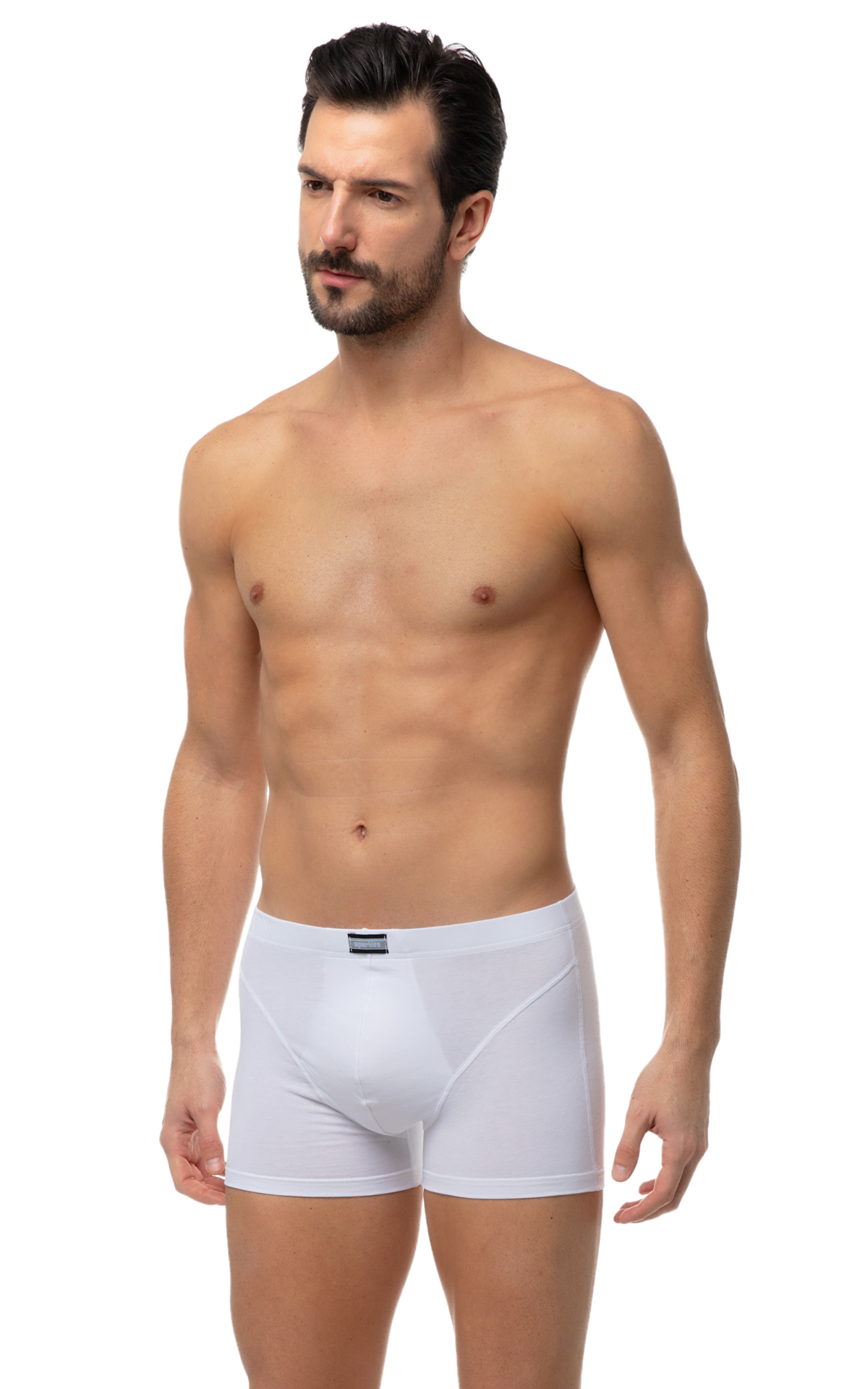 Ανδρικό Εσώρουχο Βαμβακερό Boxer MINERVA SPORTIES 2 Τεμάχια 29303 Λευκό