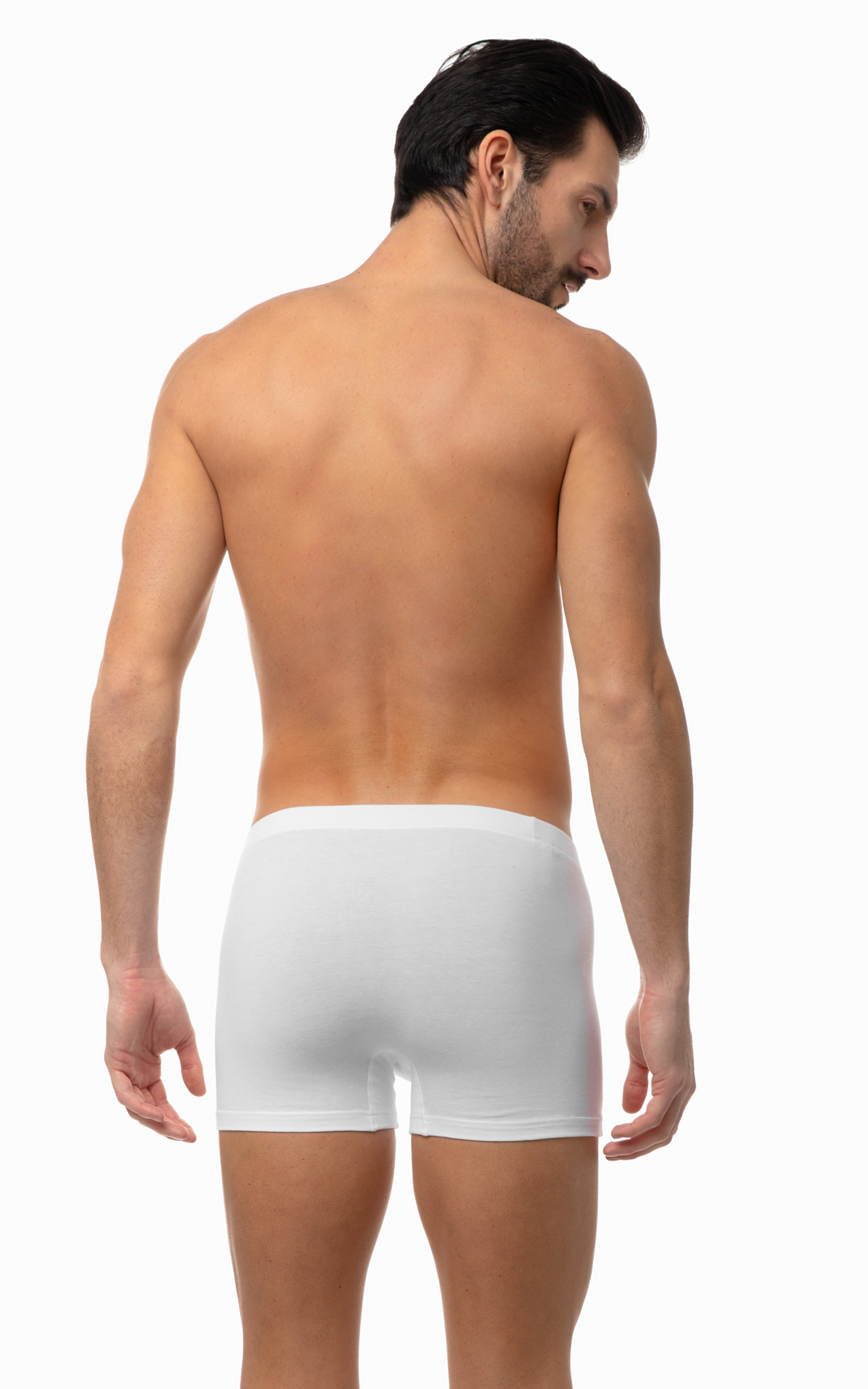 Ανδρικό Εσώρουχο Βαμβακερό Boxer MINERVA SPORTIES 2 Τεμάχια 29303 Λευκό