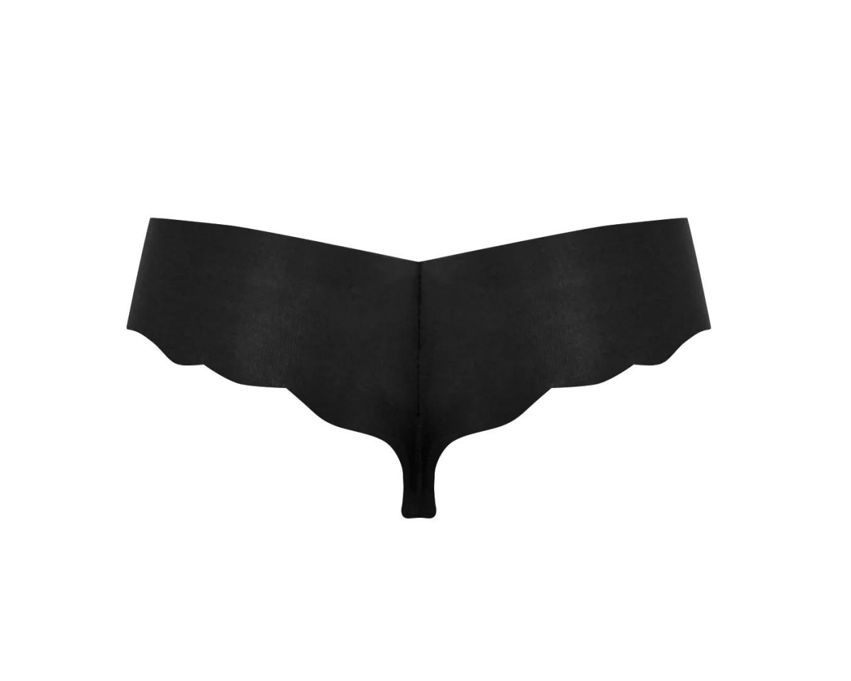 Γυναικείο εσώρουχο Χωρίς Ραφές Sloggi Zero Cotton Hipstring 10193310-0004/04 Μαύρο