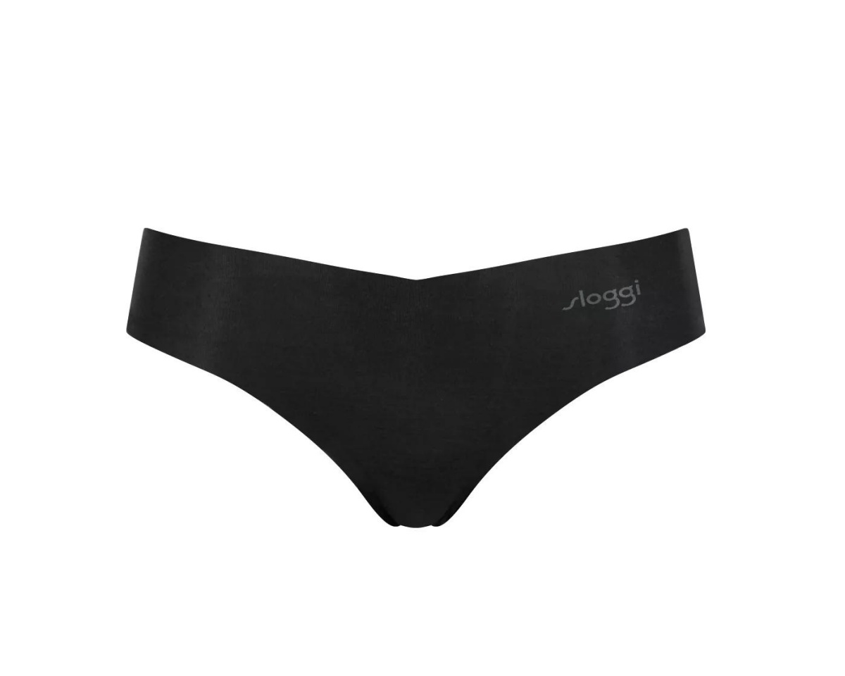 Γυναικείο εσώρουχο Χωρίς Ραφές Sloggi Zero Cotton Hipstring 10193310-0004/04 Μαύρο