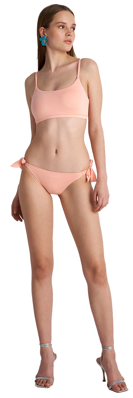 Γυναικείο μαγιό Bikini Bottom με κορδόνι FASHION SOLIDS BLU4U 24365082-46 ΣΟΜΟΝ