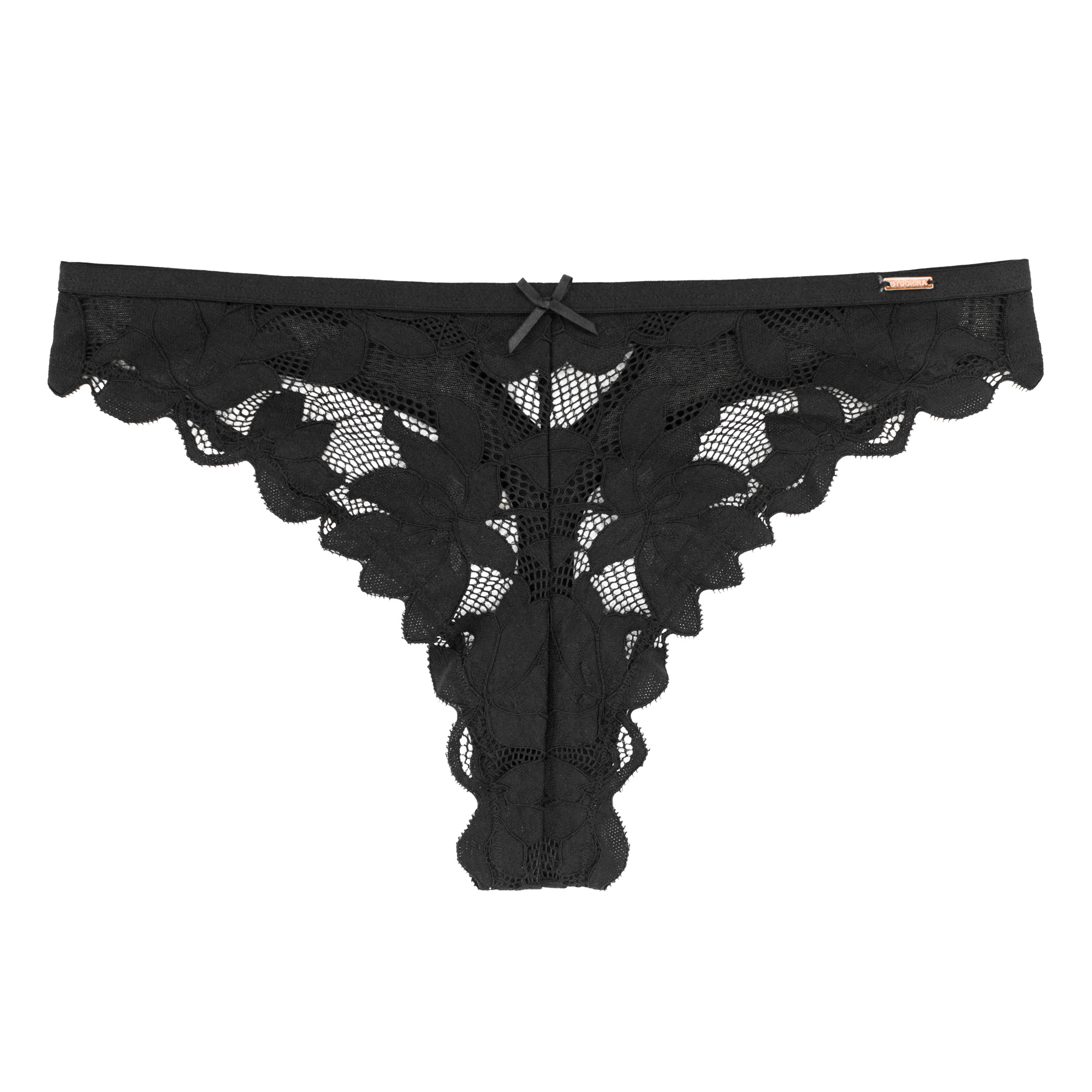 Γυναικείο εσώρουχο String δαντέλα FLORAL Dorina DESIRE D001258LA061-BK0001 Μαύρο