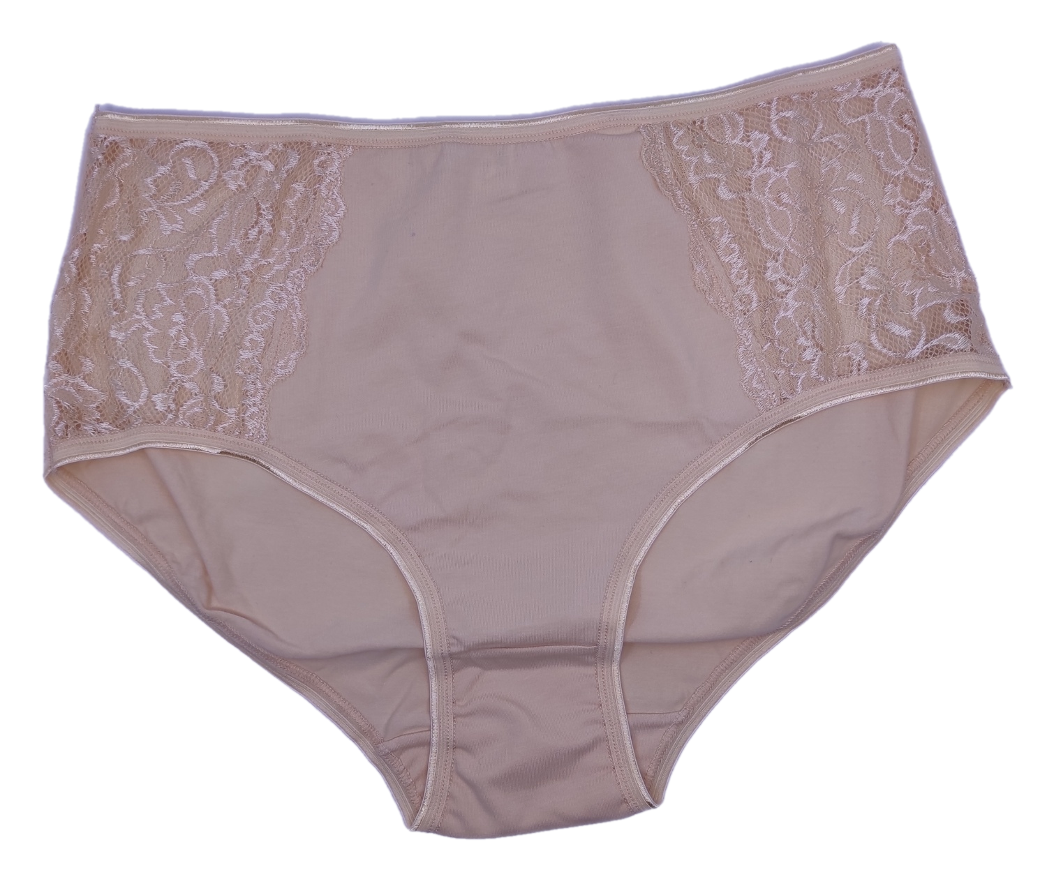 Γυναικείο Σλιπ MAXI με Δαντέλα 2Pack IDER 3070 Μπεζ