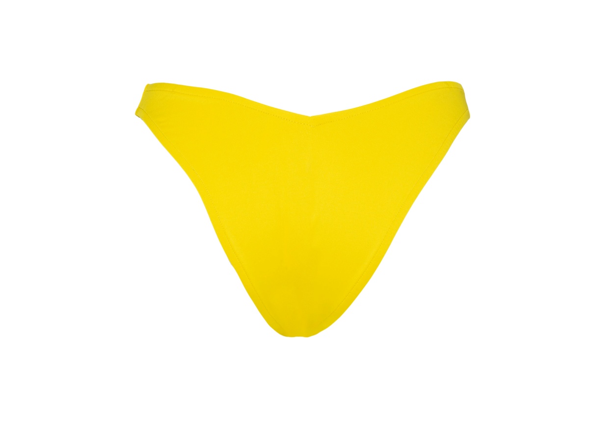 Γυναικείο μαγιό Bikini Bottom SOLIDS BRAZILIAN Με Κόψιμο V Bluepoint 22065084-08 Κίτρινο