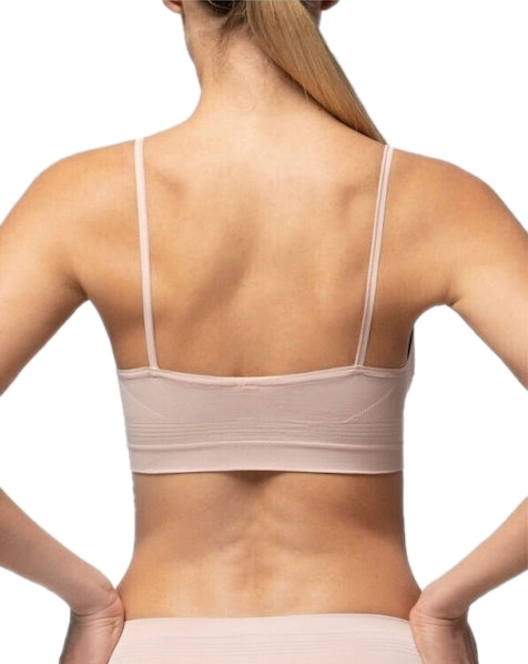 Γυναικείο Μπουστάκι Microfiber Χωρίς Ραφές Διαπνέον pompea 89631552 ΜΠΕΖ