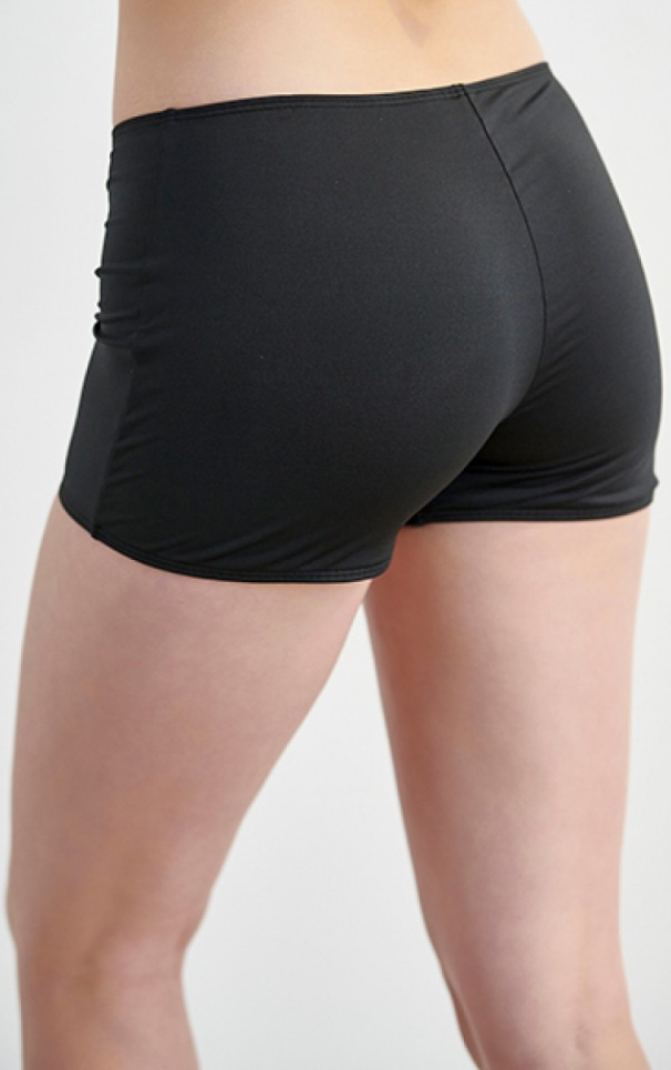 Γυναικείο μαγιό Boxer μακρύ FASHION SOLIDS Blu4u 26365087-02 ΜΑΥΡΟ