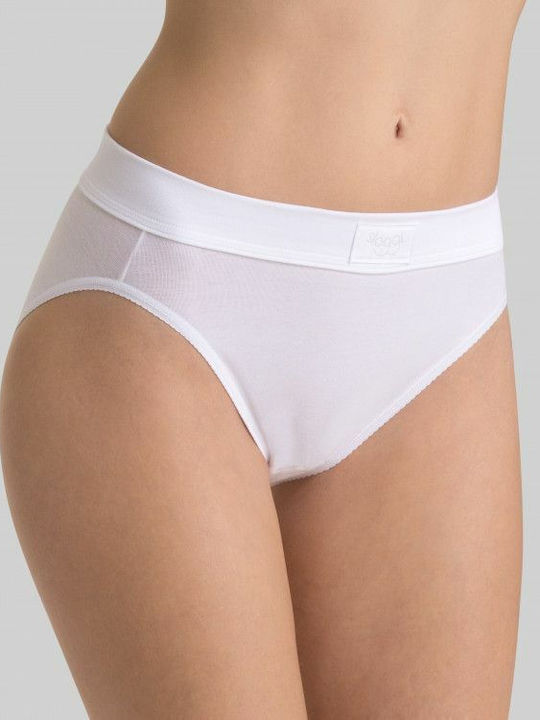 Γυναικεία slip TAI Βαμβακερό Sloggi Double Comfort T 10222804-0003 ΛΕΥΚΟ