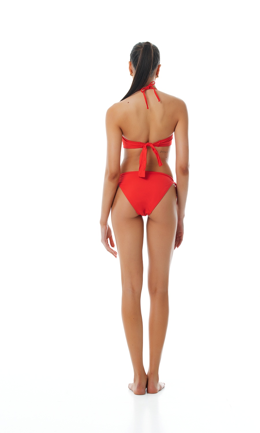 Γυναικείο μαγιό Strapless BLUEPOINT 23066096-07 CUP B KOKKINO