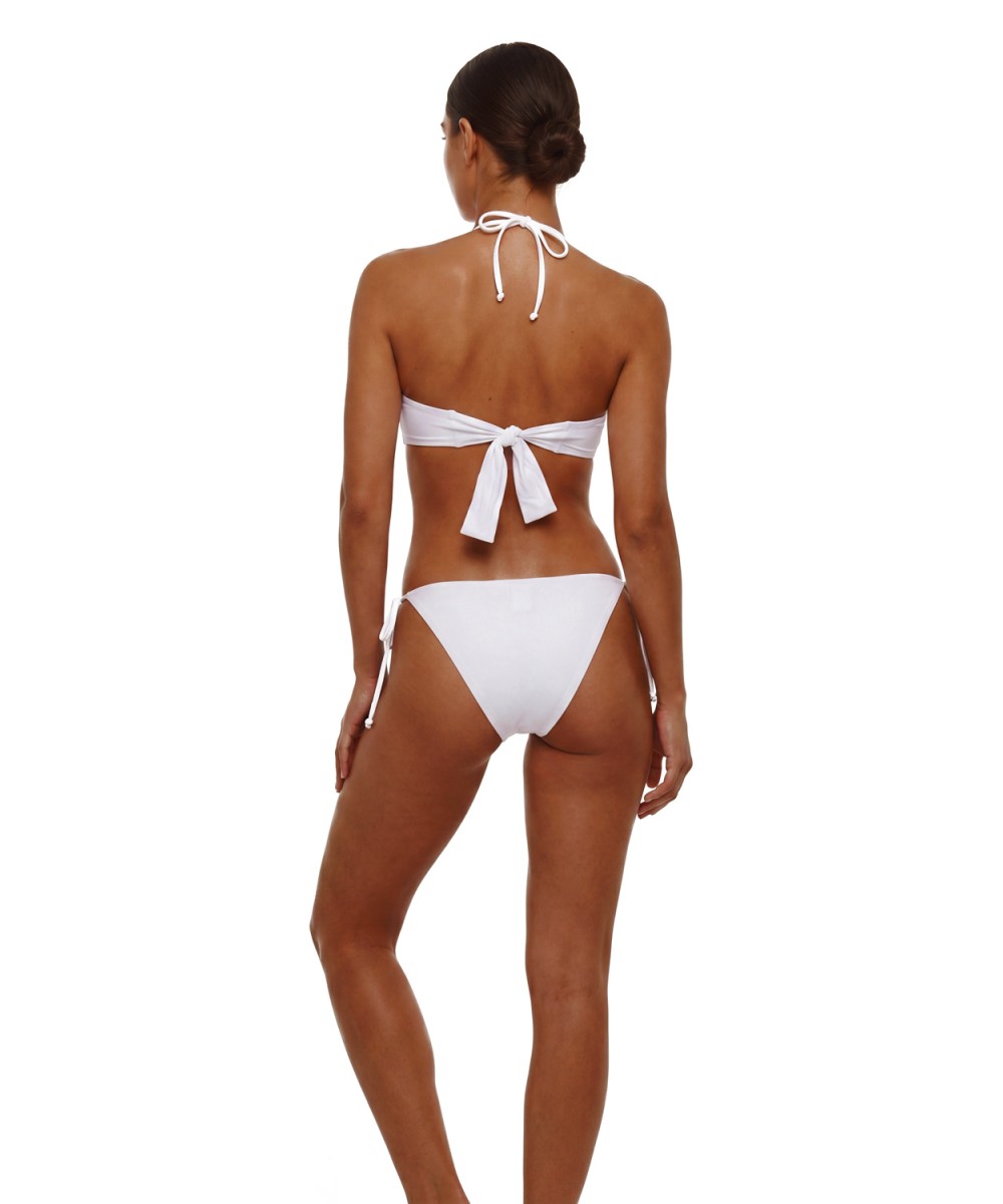 Γυναικείο μαγιό Strapless SOLIDS BLUEPOINT 26066096-01 CUP B ΛΕΥΚΟ