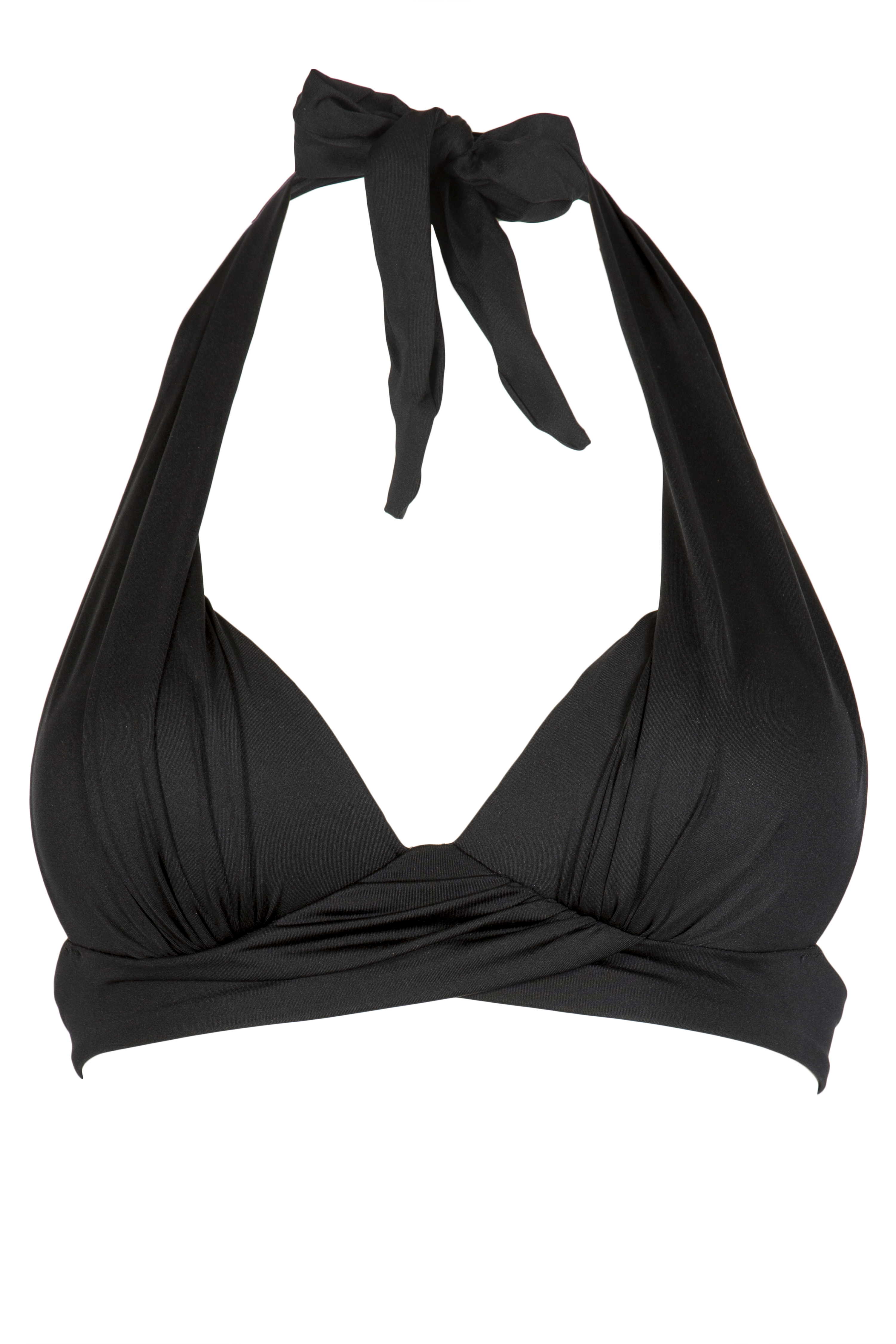 Γυναικείο Μαγιό bikini top HALTER Bluepoint 26066094-02 ΜΑΥΡΟ