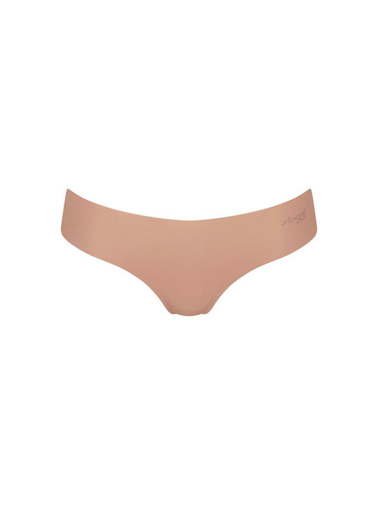 Γυναικείο εσώρουχο Slip laser cut Sloggi Zero Microfibre Hipstring 10214692-00ME-ME 2PACK ΜΠΕΖ