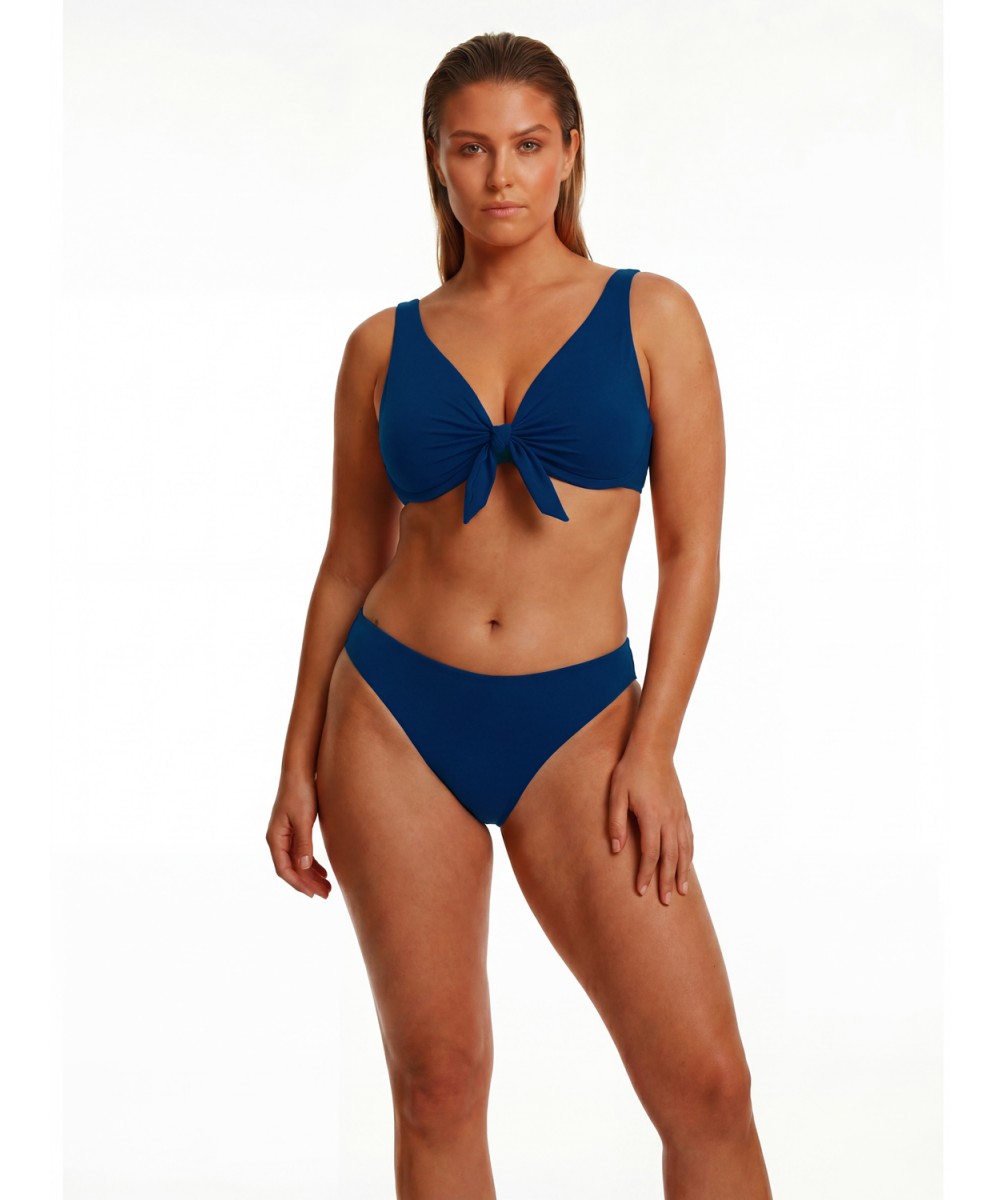 Γυναικείο Μαγιό Bikini Top με Μπανέλα SOLIDS Bluepoint 26066100D-04 D Cup ΜΠΛΕ ΣΚΟΥΡΟ