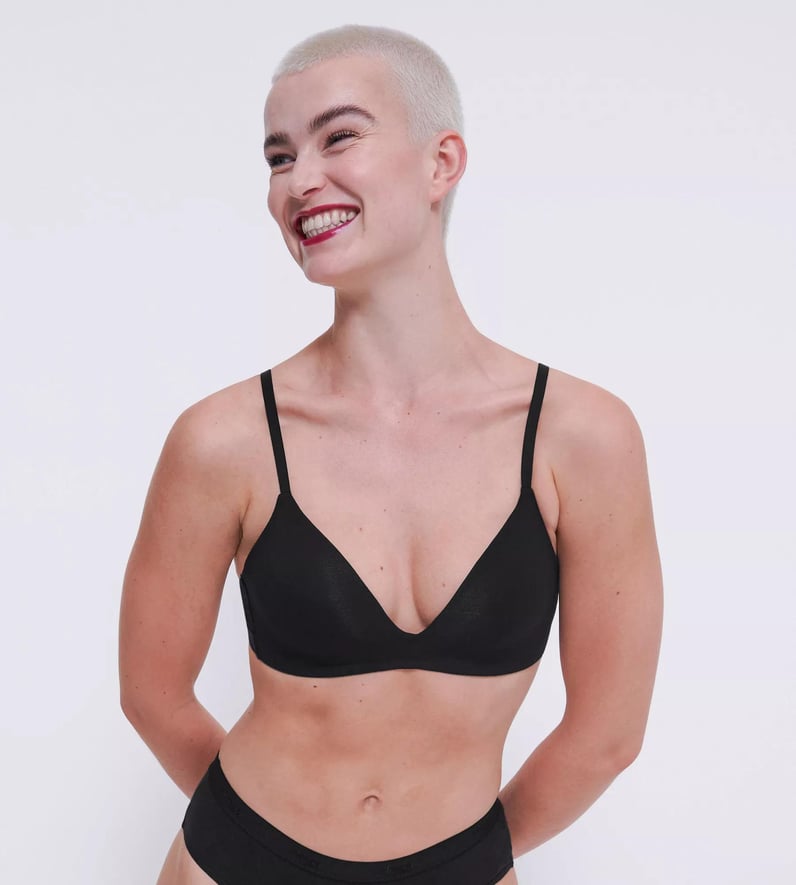 Σουτιέν Bralette Βαμβακερό SLOGGI GO CASUAL P 10217748 - 0004 ΜΑΥΡΟ