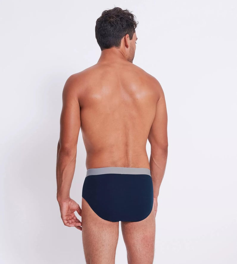 Ανδρικό Εσώρουχο slip Βαμβακερό 2 PACK Εξωτερικό Λάστιχο SLOGGI MEN GO ABC 2.0 H BRIEF 2P 10217761-00RA ΜΠΛΕ