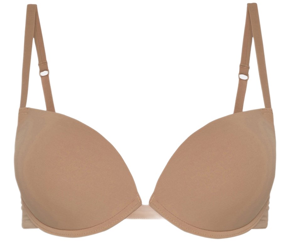 Σουτιέν Push Up με Μπανέλα με Ενίσχυση MINERVA 96-9074B-487 ΜΠΕΖ