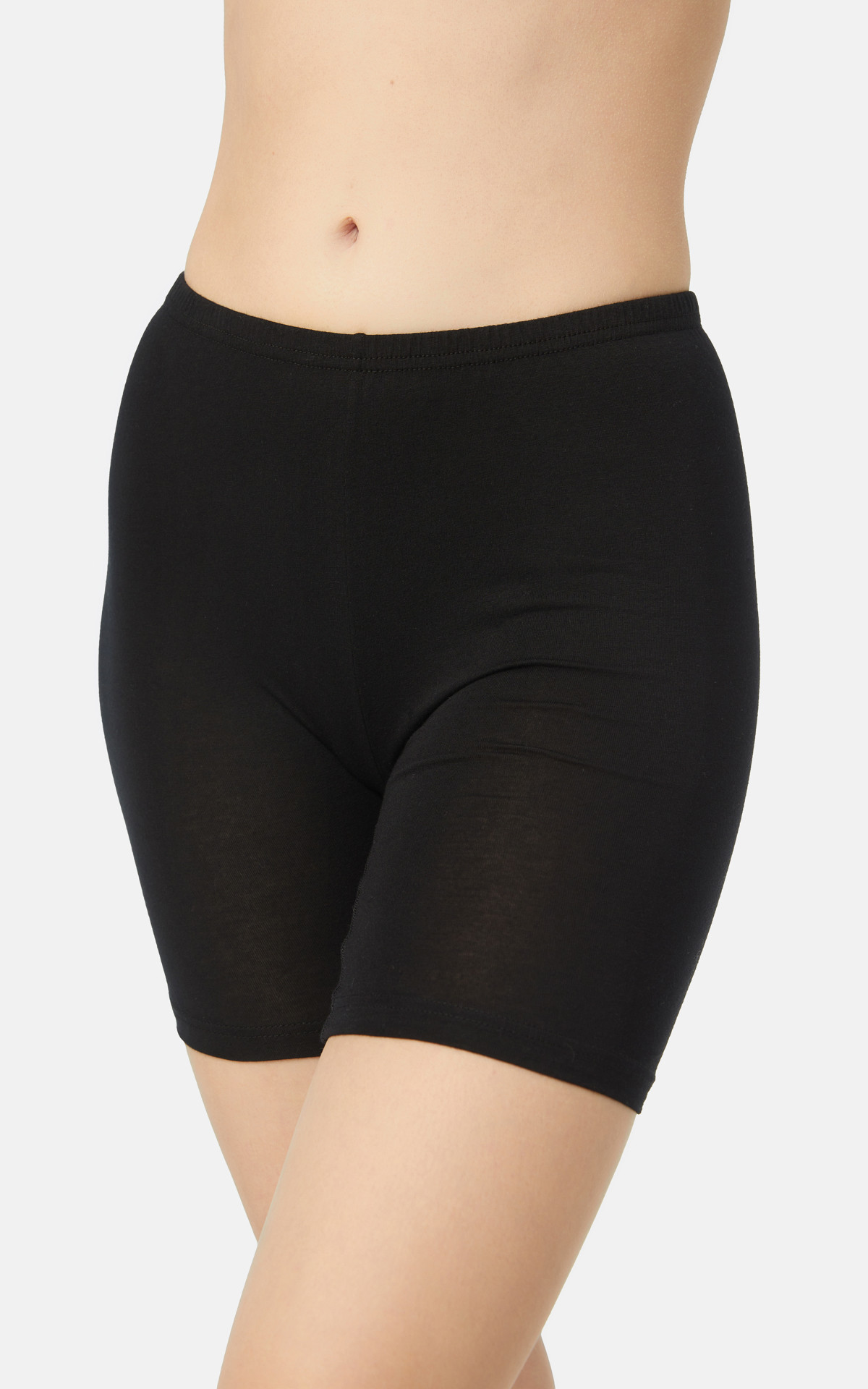 Γυναικείο Εσώρουχο Boxer Shorts Βαμβακερό για Διαφάνειες Miss Minerva 90-81365-45 ΜΑΥΡΟ