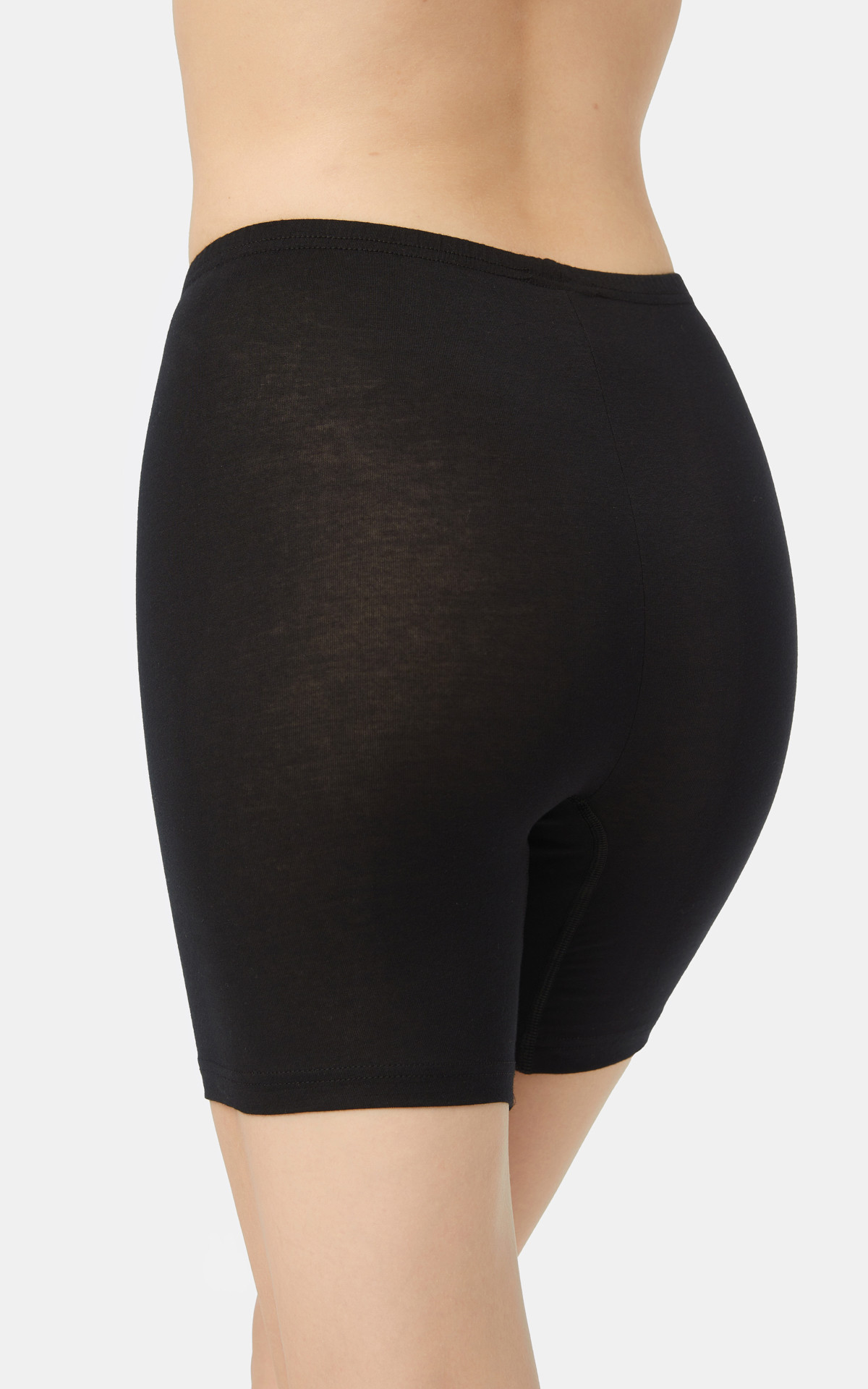Γυναικείο Εσώρουχο Boxer Shorts Βαμβακερό για Διαφάνειες Miss Minerva 90-81365-45 ΜΑΥΡΟ