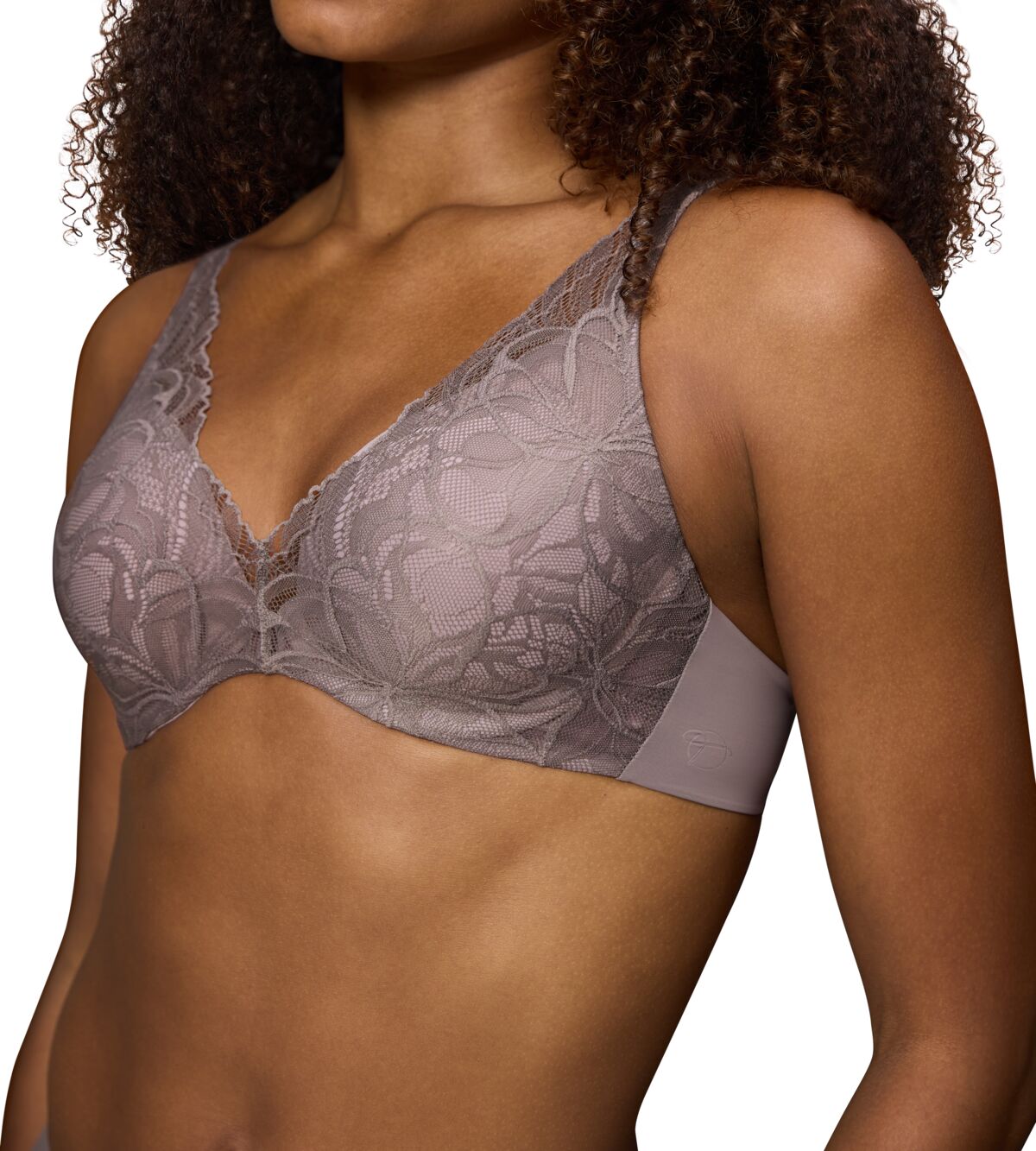 Σουτιέν TRIUMPH Μπανέλα Ενίσχυση BODY MAKE-UP ILLUSION LACE WP 10219710 - 3091-9J CUP D PIGEON GREY 