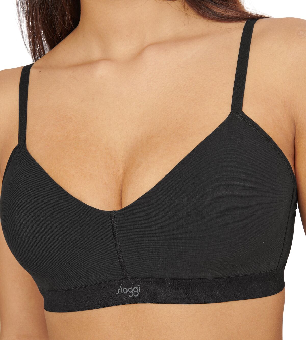 Σουτιέν Sloggi EVER EASE P 10219599-0004 ΜΑΥΡΟ