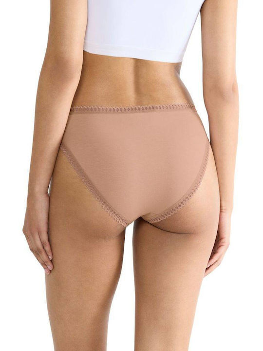 Γυναικείo εσώρουχo 3PACK TAI Sloggi GO Crush H High leg C3P 10219672-00ME ΜΠΕΖ