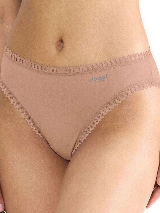 Γυναικείo εσώρουχo 3PACK TAI Sloggi GO Crush H High leg C3P 10219672-00ME ΜΠΕΖ