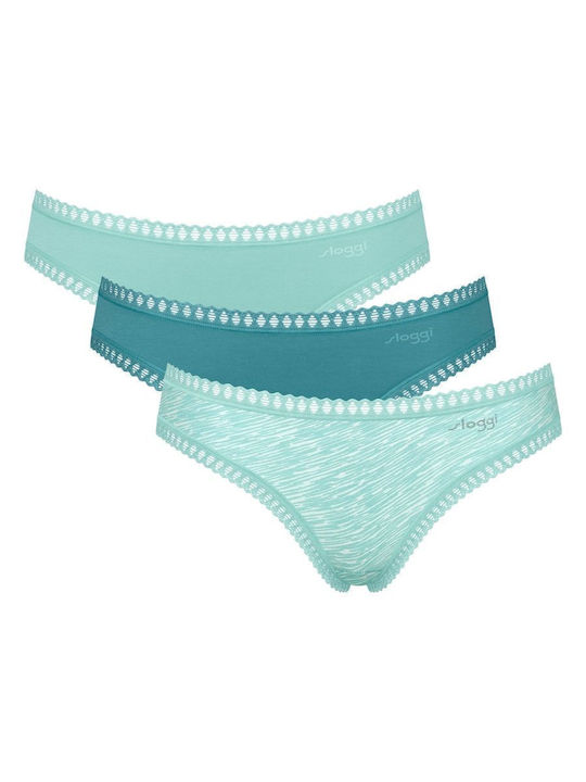 Γυναικείo εσώρουχo 3PACK sloggi GO Crush H Mini C3P 10219682 -V007 ΒΕΡΑΜΑΝ