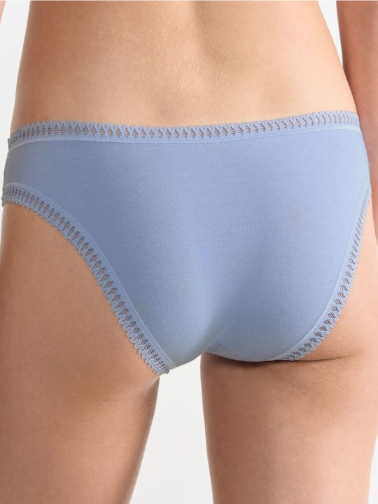 Γυναικείo εσώρουχo 3PACK sloggi GO Crush H Mini C3P 10219682 -V003 - ΜΠΛΕ ΣΙΕΛ ΕΜΠΡΙΜΕ