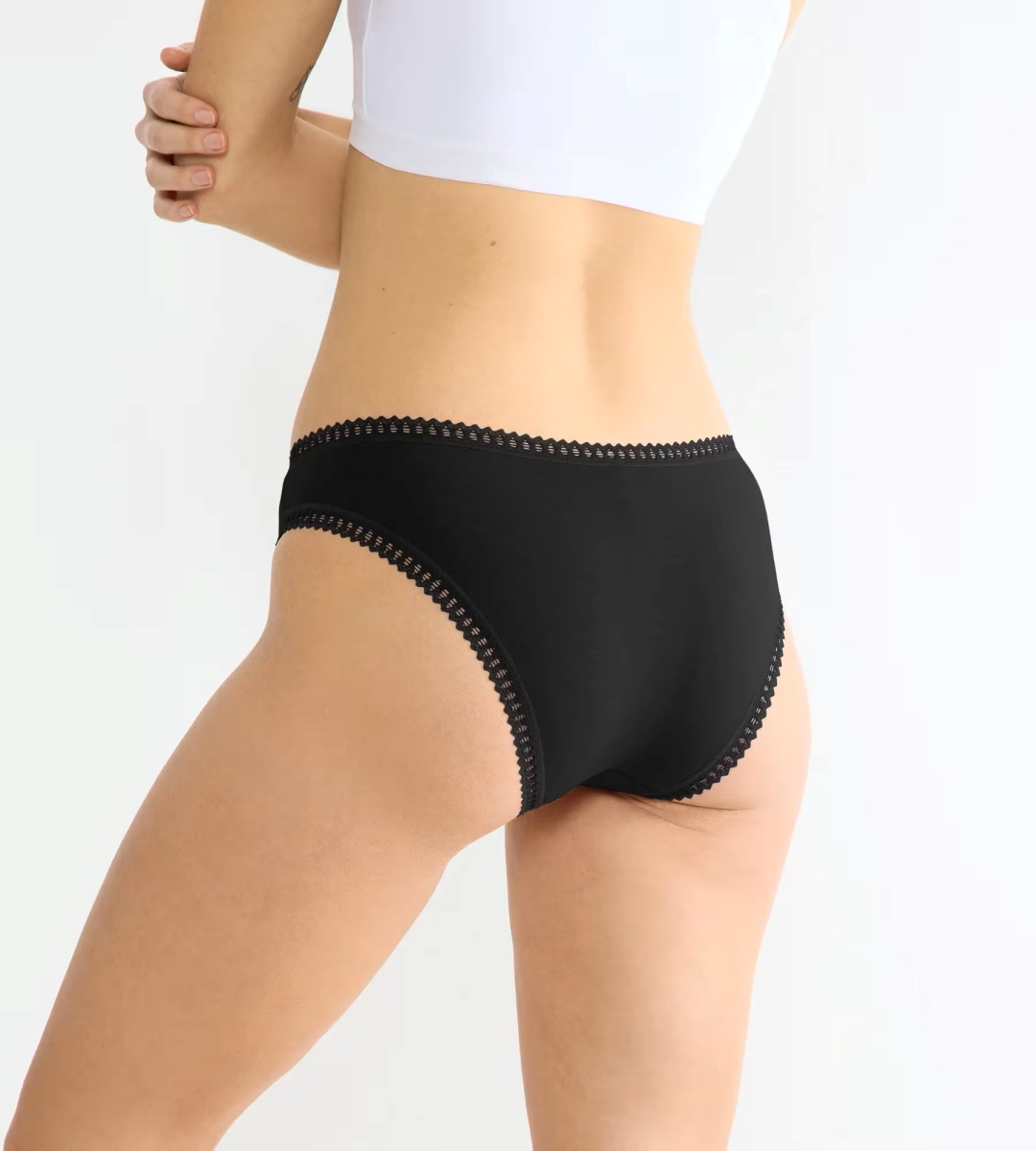 Γυναικείo εσώρουχo 3PACK sloggi GO Crush H Mini C3P 10219682-0004 ΜΑΥΡΟ 
