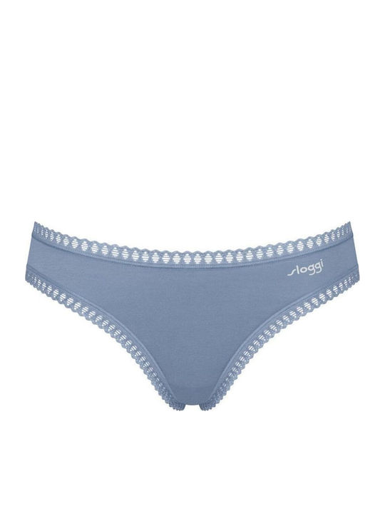 Γυναικείo εσώρουχo 3PACK sloggi GO Crush H Mini C3P 10219682-V004 ΡΟΖ ΡΑΦ ΜΠΛΕ